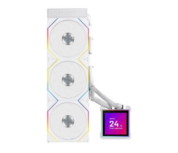 Lian Li HydroShift II LCD-S 360TL RGB LCD White 3x120mm - 1486804 - zdjęcie 2
